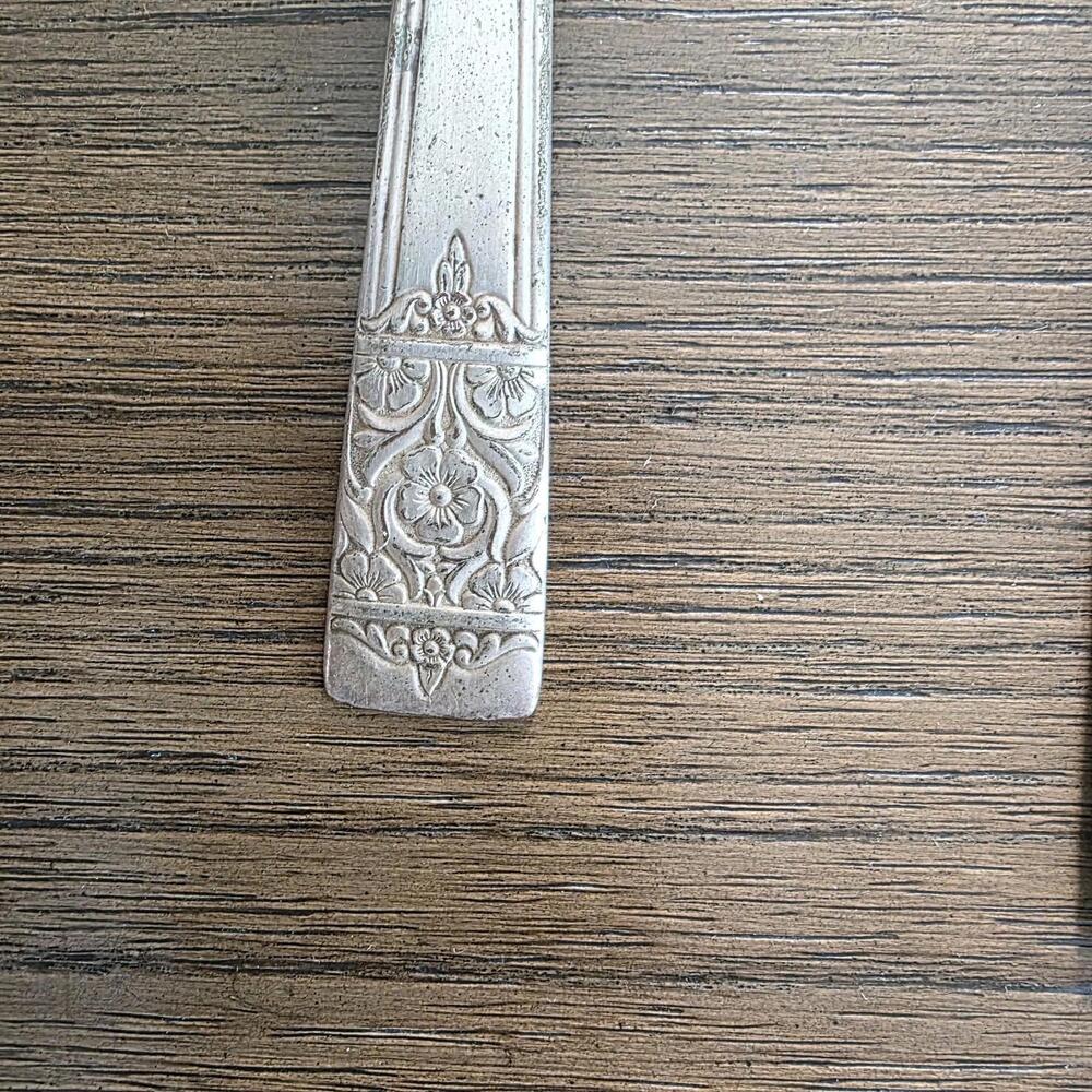National Silver Co King Edward 3pc Silver-plated Flatware Cake Server & 2 Spoons - Picture 6 of 10